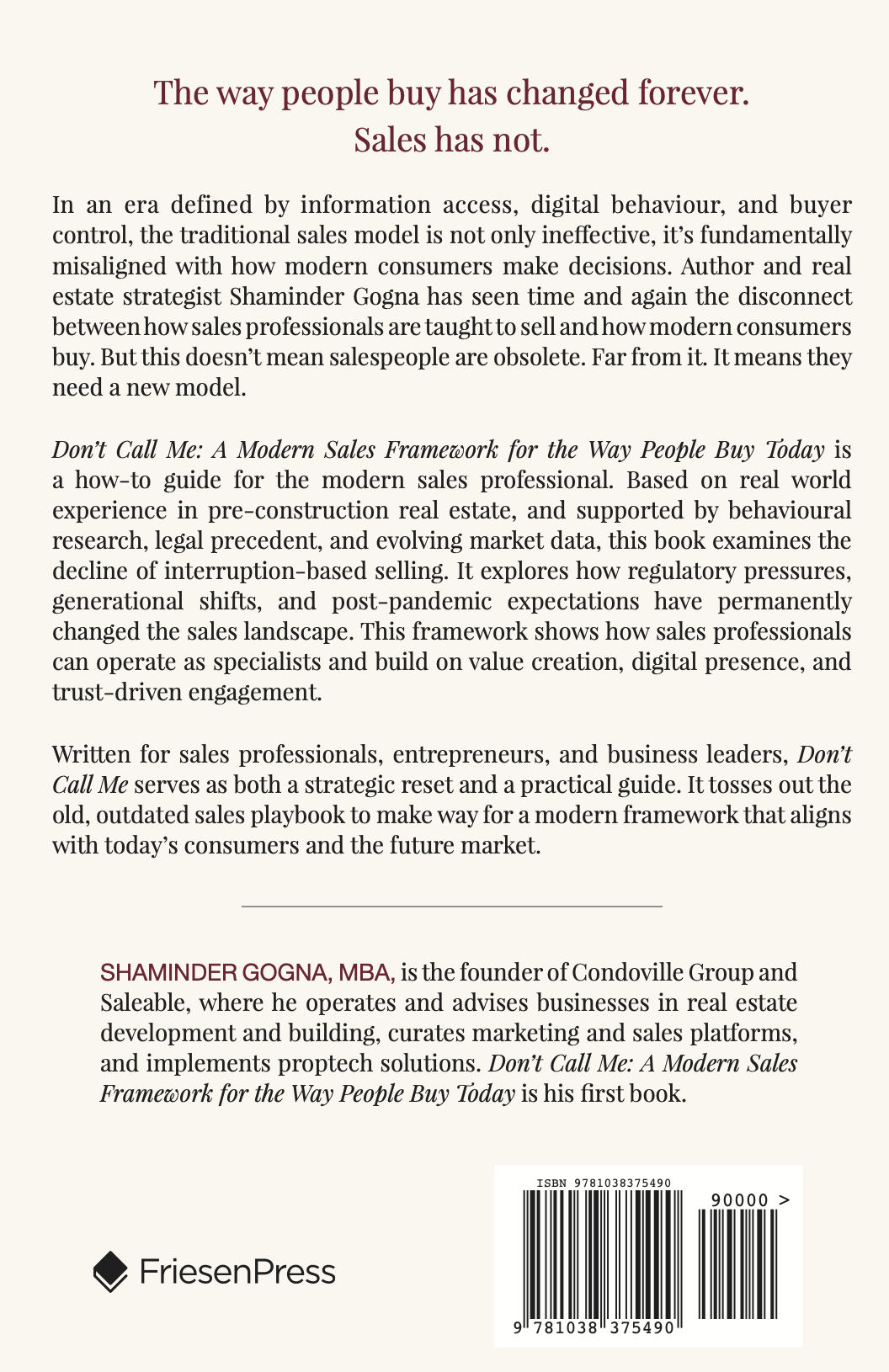 Don't Call Me — back cover